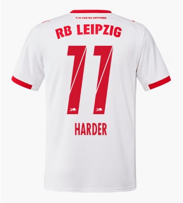 RB Leipzig Conrad Harder #11 Hjemmebanetrøje 2025-26 Kortærmet